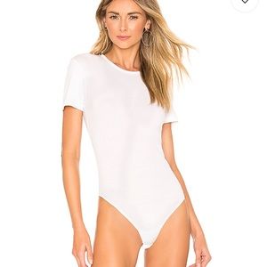 RE/DONE Ribbed T-shirt Bodysuit